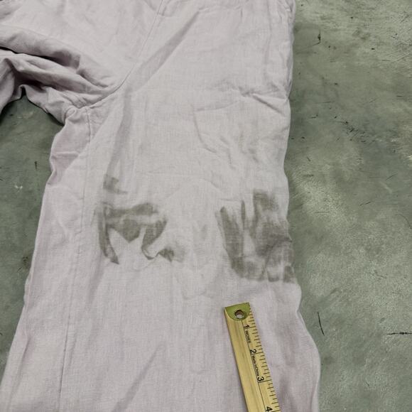 Free People Pants Women's Small Pink Mauve Boho Oversized Wide Leg Bottoms READ - Picture 5 of 10